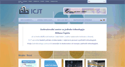 Desktop Screenshot of icjt.org