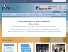 Tablet Screenshot of icjt.org